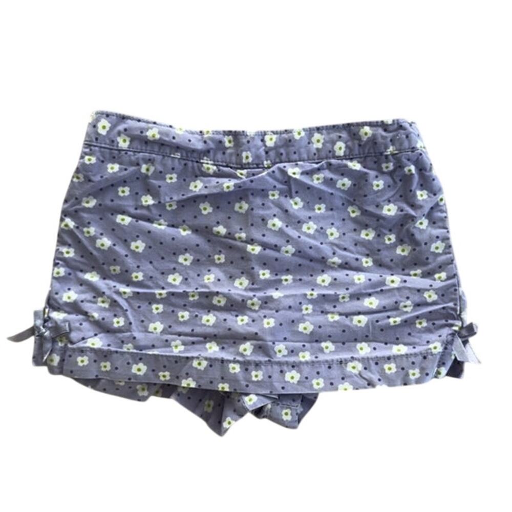 Vintage Y2K Target Baby girl purple floral cotton skort 3-6 months